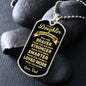 To My Daughter, Always Remember You Are Braver, Love Dad Dog Tag