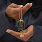 (Almost Sold Out) To My Son - Never Forget How Much I love You, Love Dad - Dog Tag - Military Ball Chain