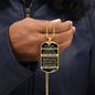 To My Son -I Am Always Right There, Love Mom & Dad - Dog Tag - Military Ball Chain