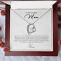 To My Mom, Forever Love Necklace