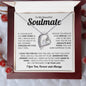 To My Soulmate, You're The Best Thing, Forever Love Necklace