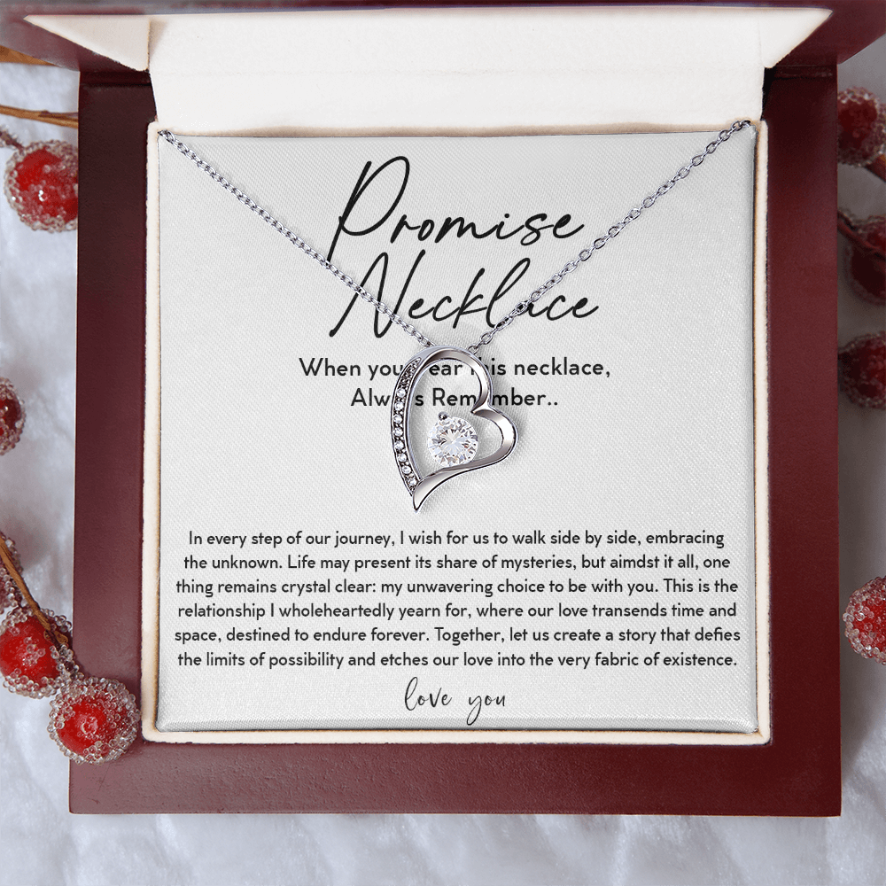Promise Necklace For Her (Forever Love Necklace)