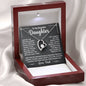 To My Beautiful Daughter, Forever Love Necklace