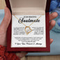 To My Beautiful Soulmate, Forever Love Necklace