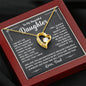 To My Beautiful Daughter, Forever Love Necklace