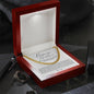 To My Man, Promise Necklace - Cuban Link Necklace