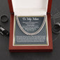 To My Man, I Love You More Than You Know- Cuban Link Necklace