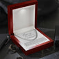 To My Man, Promise Necklace - Cuban Link Necklace