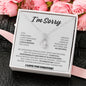 Apology Gift For Her - I Take Full Responsilbilty - Alluring Beauty Necklace