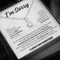 Apology Gift For Her - I Take Full Responsilbilty - Alluring Beauty Necklace