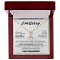 Apology Gift For Her - I Take Full Responsilbilty - Alluring Beauty Necklace