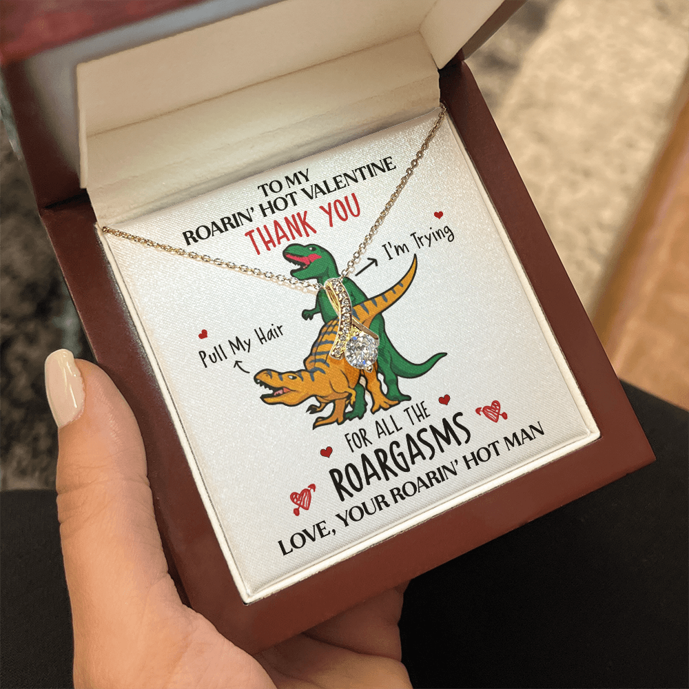 Funny Valentine's Day Gift - Alluring Beauty Necklace