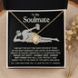 (Funny) To My Soulmate - Loveknot Necklace