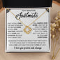 To My Beautiful Soulmate, Loveknot Necklace