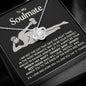 (Funny) To My Soulmate - Loveknot Necklace