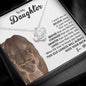 To My Daughter, You Are Braver Than You Believe, Love Mom - Loveknot Necklace