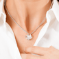 To My Daughter - Believe In Yourself - Love Knot Necklace