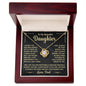 To My Daughter, I Will Always Be Your Biggest Fan, Love Dad - Loveknot Necklace