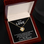 To My Love, I Love You Forever - Loveknot Necklace