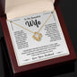 To My Beautiful Wife, Loveknot Necklace