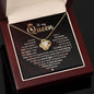 To My Queen, I Found My Love - Loveknot Necklace