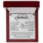 To My Beautiful Soulmate, Loveknot Necklace