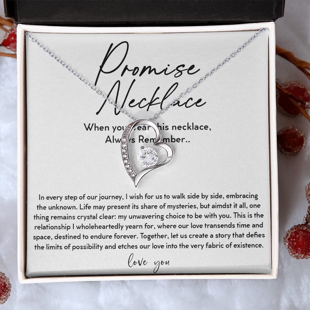 Promise Necklace For Her (Forever Love Necklace)