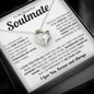 To My Soulmate, You're The Best Thing, Forever Love Necklace