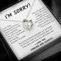 Apology Gift - I'm Sorry Forever Love Necklace