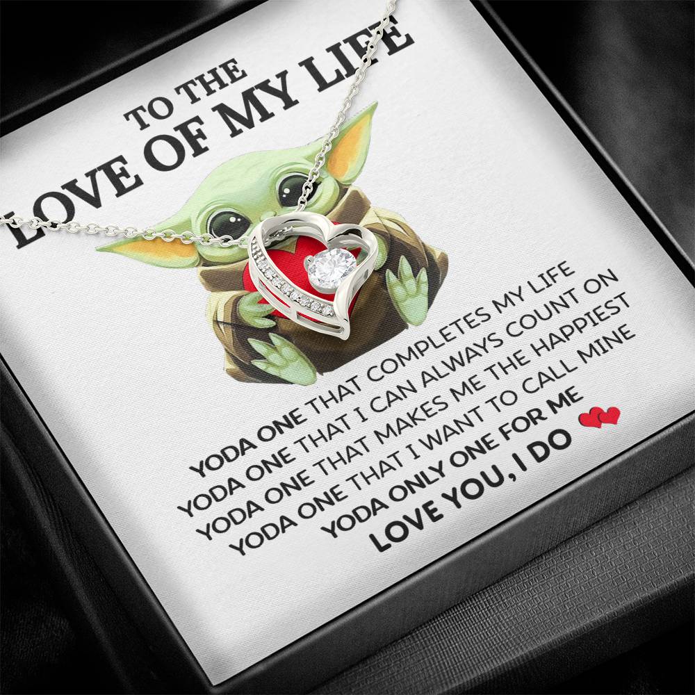 (Funny) To The Love of My Life - Forever Love Necklace