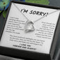 Apology Gift - I'm Sorry Forever Love Necklace