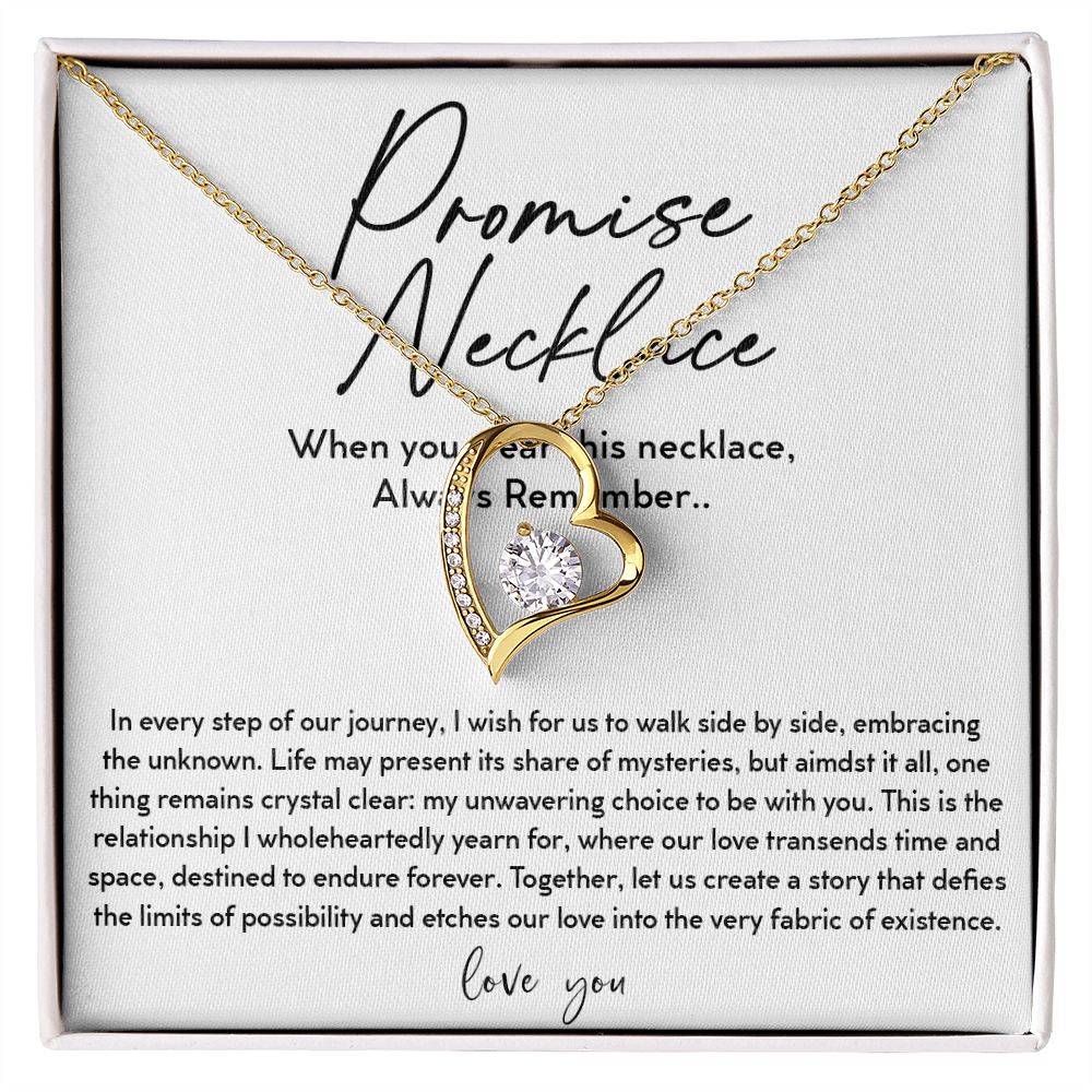 Promise Necklace For Her (Forever Love Necklace)