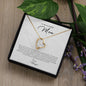 To My Mom, Forever Love Necklace