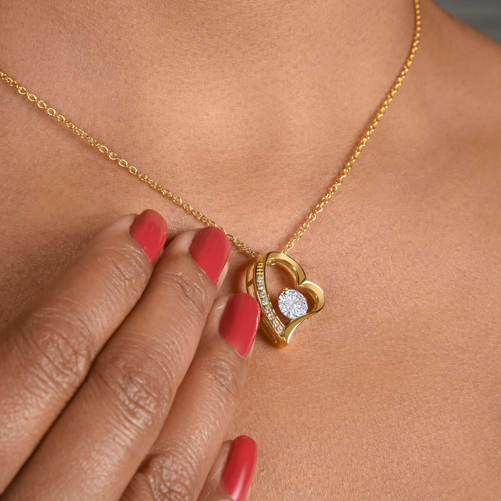To My Soulmate, I Just Want to Be Your Last Everything - Forever Love Necklace