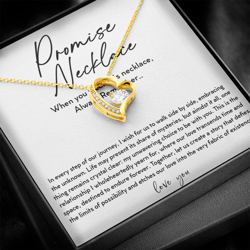 Promise Necklace For Her (Forever Love Necklace)
