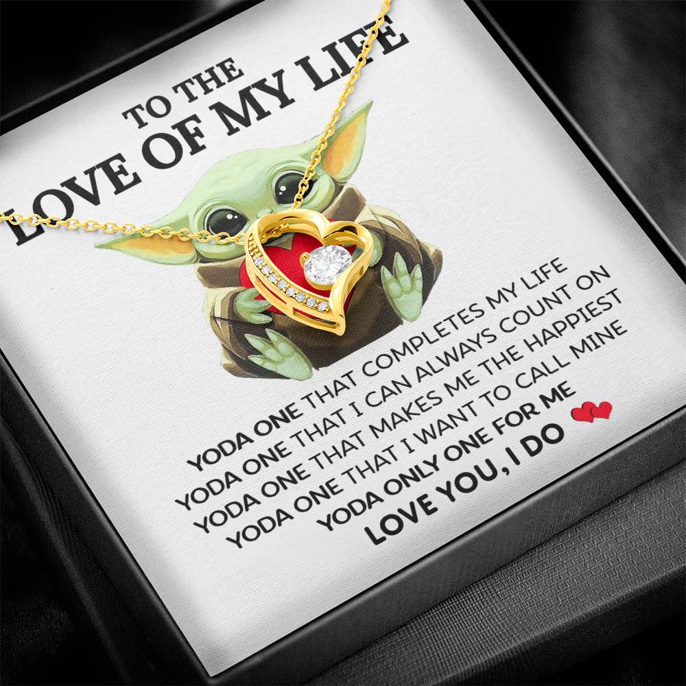 (Funny) To The Love of My Life - Forever Love Necklace