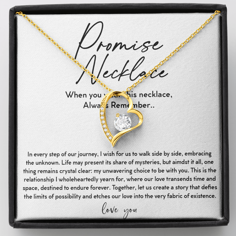 Promise Necklace For Her (Forever Love Necklace)