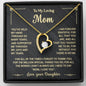 To My Beautiful Mom, Forever Love Necklace