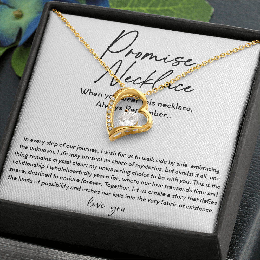Promise Necklace For Her (Forever Love Necklace)