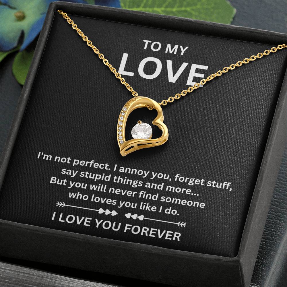 To My Love, Forever Love Necklace