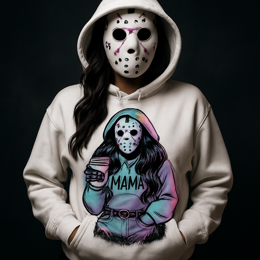 On Sale - Multi Color Face Mask Hoodie