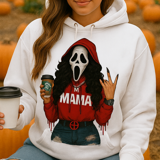 On Sale - Red Hooded Scary Hoodie