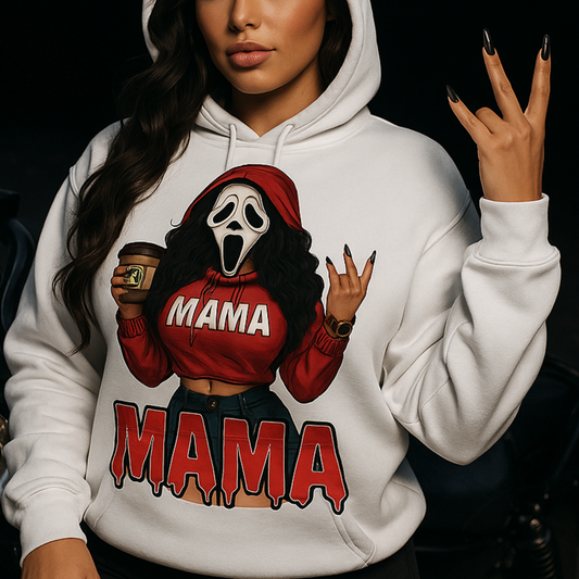 On Sale - Sexy Mask Red Hoodie