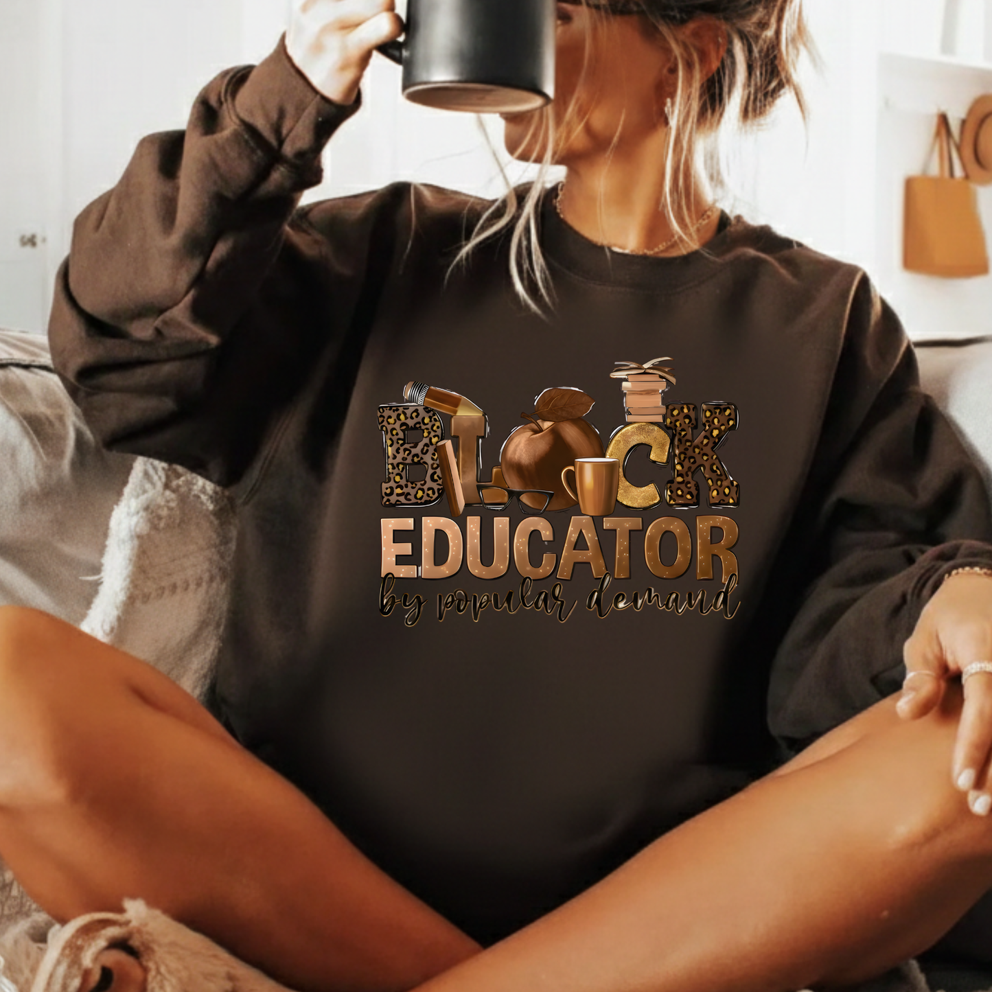 What We Learn From Black History Sweatshirt – Educational Black History Unisex Crewneck