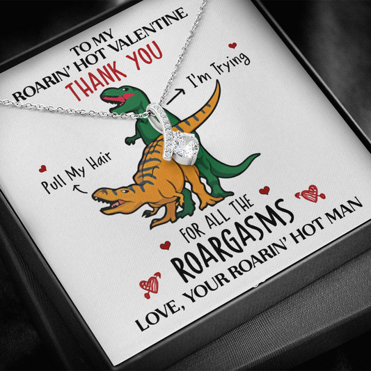 Funny Valentine's Day Gift - Alluring Beauty Necklace